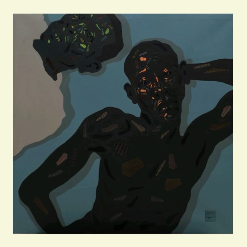 Untitled I -
Collage and Acrylic on Canvas - 
100 x 100cm - 
USD 3 000