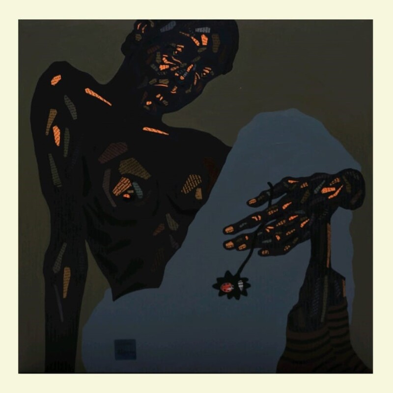 Untitled III -
Collage and Acrylic on Canvas - 
80 x 80cm - 
USD 2 700 
